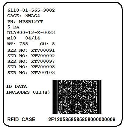 rfid chip mil spec|milpac rfid standards.